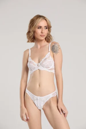 Conjunto sem Bojo & Renda Lux